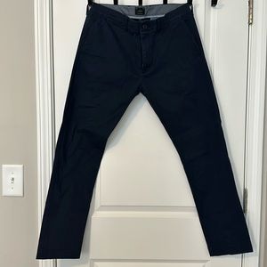 J. Crew 484 Men’s Slim-fit Chino Pant in Navy size 32x30